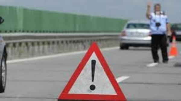 accident rutier pe autostrada soarelui in zona valea dacilor