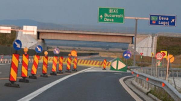 atentie soferi autostrada a6 inchisa intre a1 si centura municipiului lugoj pentru reparatii