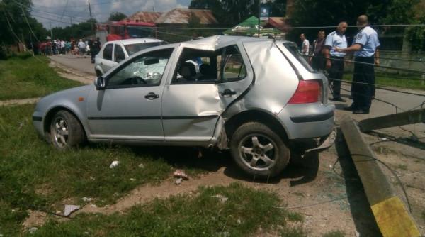 incredibil un copil de 15 ani a fost ranit intr un accident produs de o masina condusa de un minor