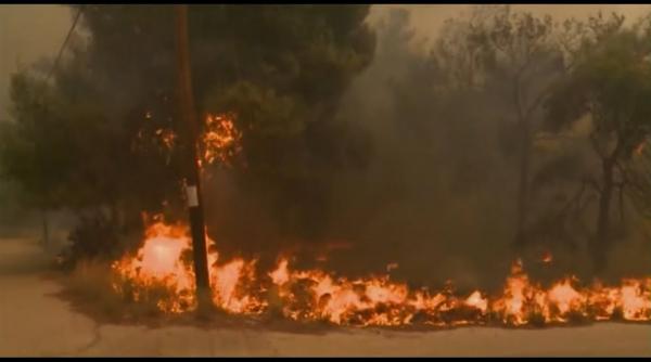 grecia in flacari incendiile provocate de o mana criminala