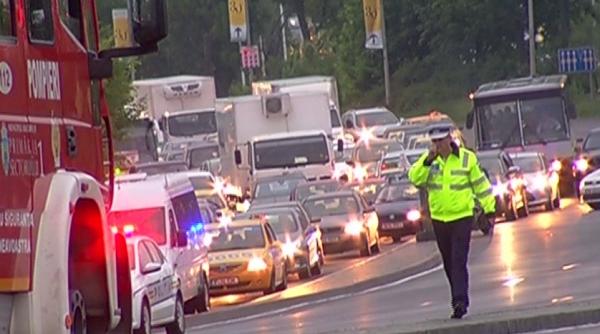 sibiu patru persoane intre care un copil ranite intr un accident pe dn1 la cristian