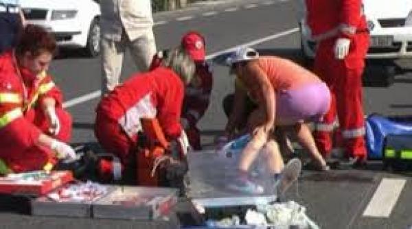 accident teribil la galati un baietel de zece ani a fost lovit de o masina pe trotuar
