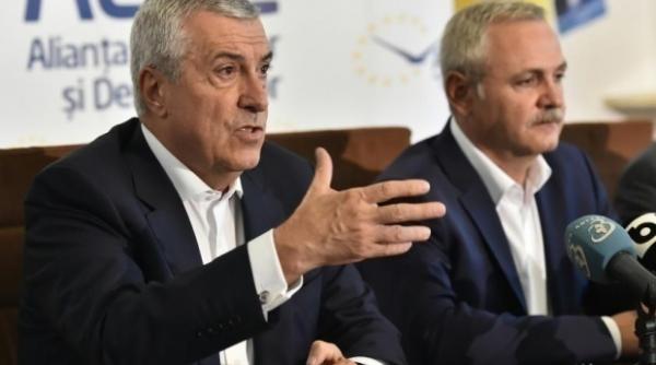 dragnea si tariceanu au plecat de la guvern dupa discutii cu dancila despre rectificarea bugetara