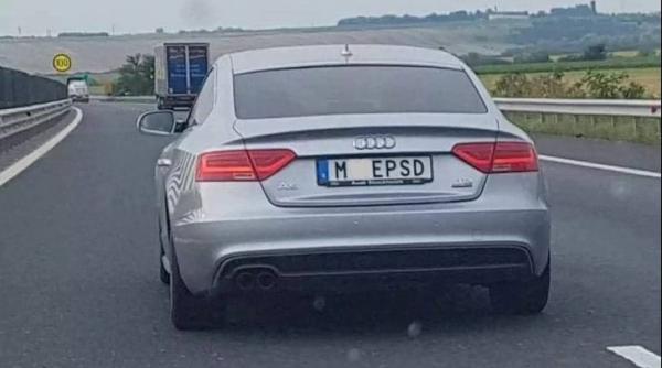 masina cu numarul m e psd scoasa la vanzare