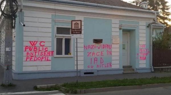 mesajele antisemite de pe casa memoriala elie wiesel au fost sterse