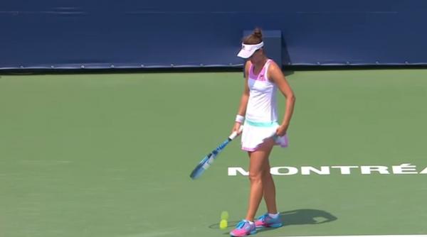 irina begu eliminata in primul tur la montreal