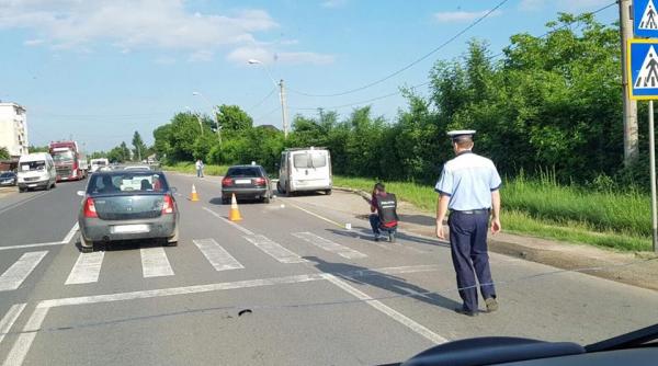prahova accident la potigrafu un biciclist lovit de o masina