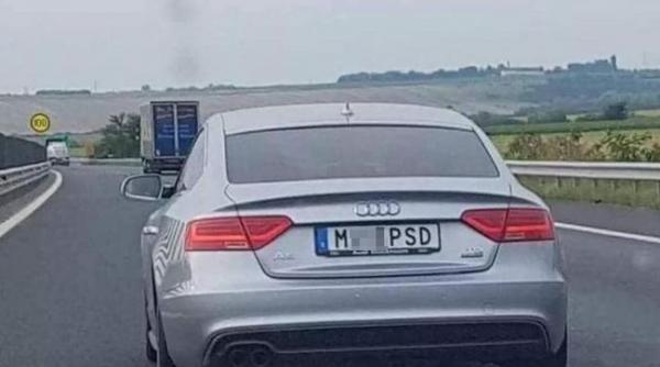 soferul masinii cu numerele obscene si a recuperat permisul de conducere