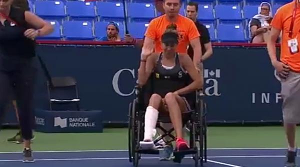 noi informatii despre accidentarea oribila suferita de mihaela buzarnescu glezna crestea si se inrosea