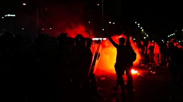 in timpul protestului au fost furate mai multe arme ale jandarmeriei