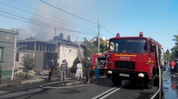 braila incendiu la patru case din municipiu in urma unui foc pentru copt vinete nesupravegheat