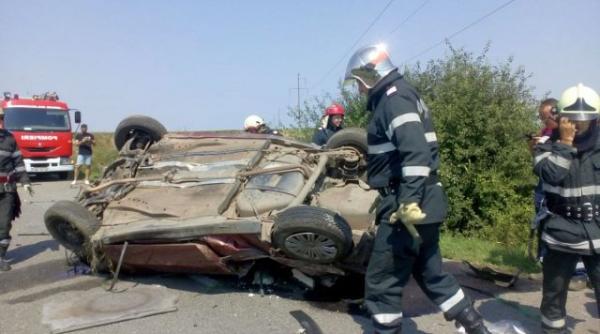 accident rutier soldat cu 2 morti si un copil ranit in timis