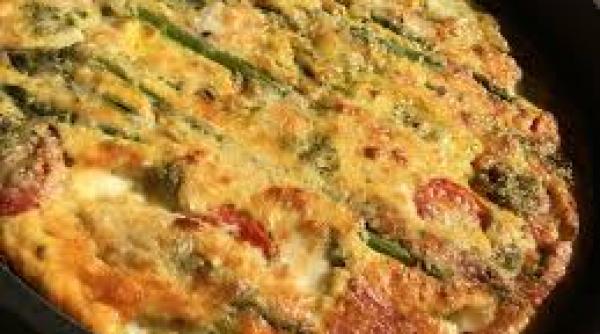 reteta zilei frittata cu somon