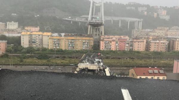 prabusirea viaductului morandi autoritatile italiene se tem ca ar fi vorba de zeci de morti si raniti