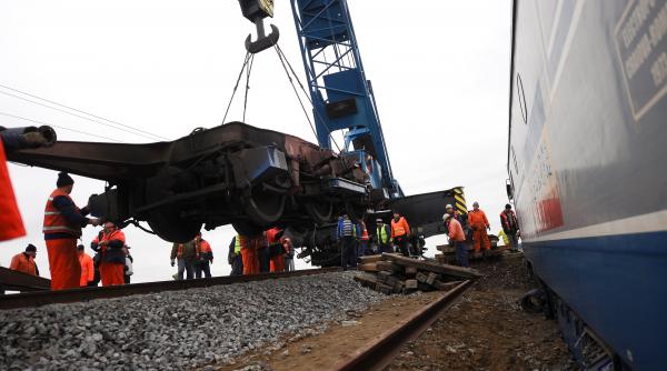 dambovita utilaj cfr deraiat in zona titu doua persoane ranite