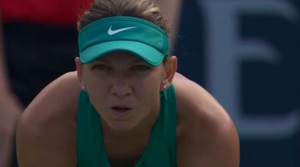 meciul simonei halep intrerupt in setul decisiv la cincinnati