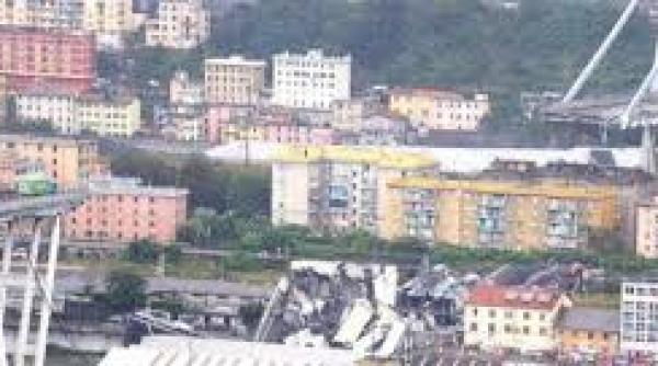 funeralii nationale la genova dupa prabusirea unui pod rutier
