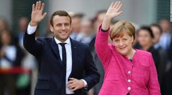 intalnire macron merkel la paris la inceputul lunii septembrie