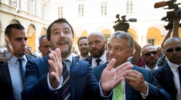 orban si salvini fac echipa contra macron