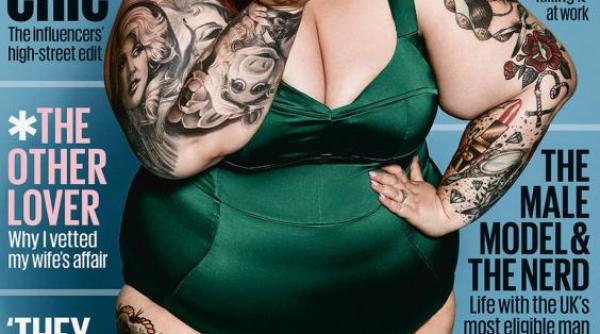 revista cosmopolitan a prezentat pe coperta un model xxxl