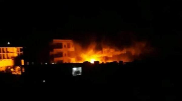 siria puternice explozii la o baza militara din apropiere de damasc