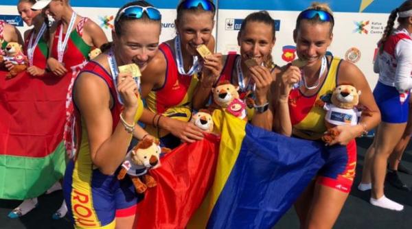 romania prima din europa la canotaj