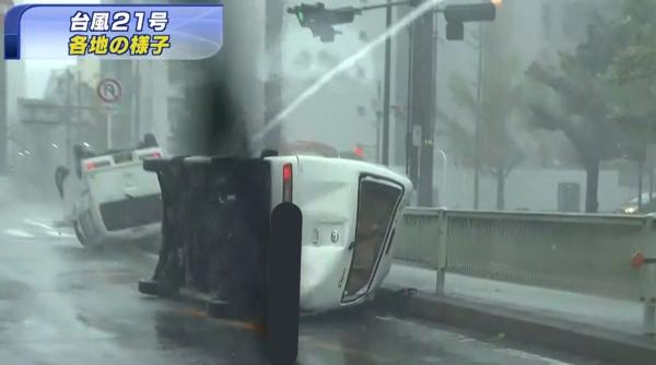 1 milion de oameni au fost evacuati din calea taifunului jebi cel mai recent bilant raporteaza cel putin 10 morti