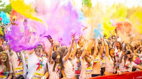 restrictii de trafic in capitala 7 000 de persoane asteptatela evenimentul the color run