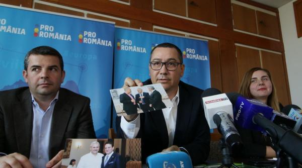 ponta a prezentat o fotografie cu liviu dragnea alaturi de vasile dincu si gabriel oprea e de la un eveniment privat