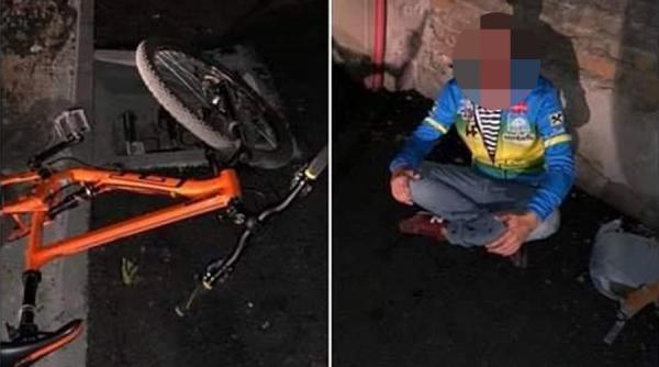 un timisorean s a ranit grav dupa ce a intrat cu bicicleta intr o groapa nesemnalizata