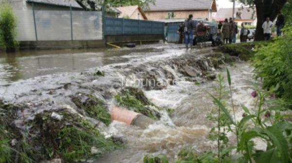 20 de gospodarii au fost inundate in sibiu si comuna selimbar