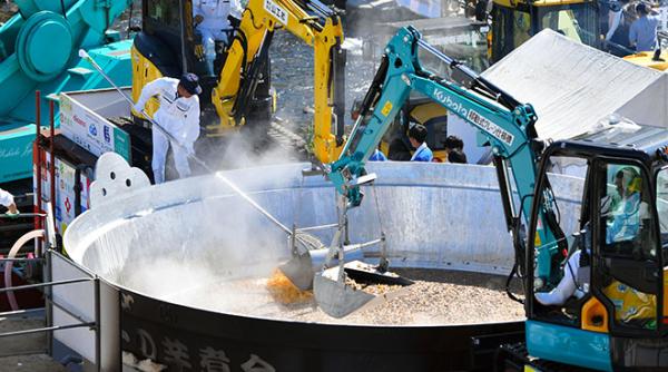 o supa uriasa japoneza a intrat in cartea recordurilor