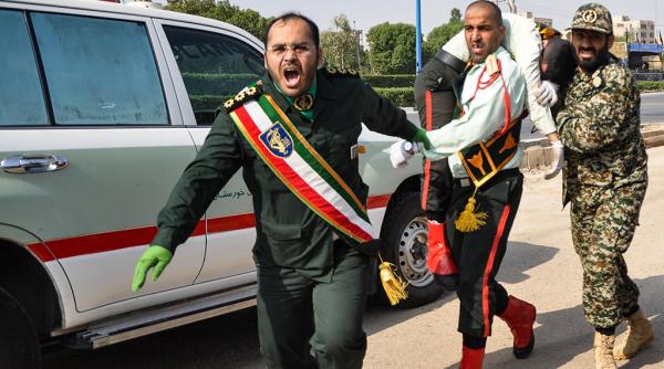 masacrul din ahvaz pus in carca americanilor