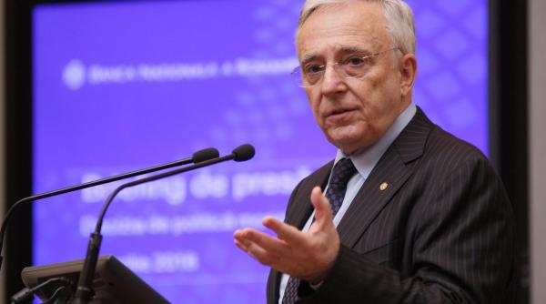 isarescu daca am ajuns sa ne ingrijoreze o depreciere a cursului de 4 bani inseamna ca am progresat foarte mult