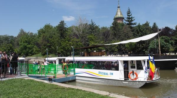 timisoara este primul oras din romania cu transport public in comun pe apa
