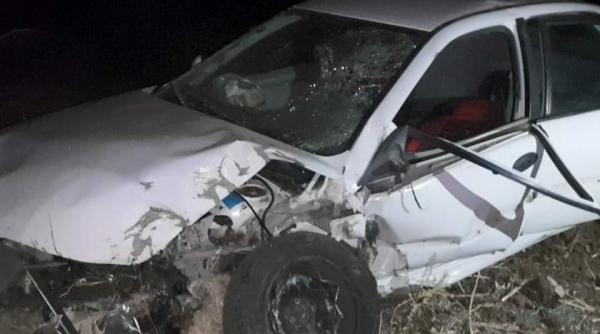 accident in teleorman o tanara soferita a intrat pe contrasens si a lovit un autoturism