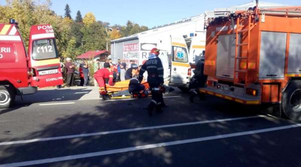 accident grav in breaza patru persoane au fost ranite iar doua dintre acestea sunt incarcerate