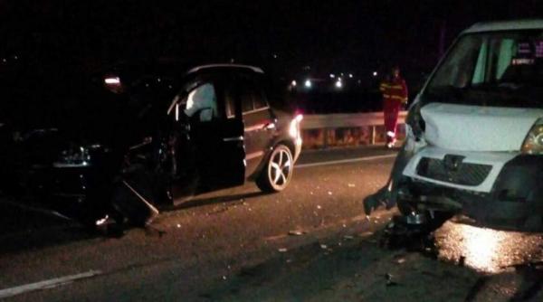 accident grav pe centura clujului doua autoturisme s au ciocnit si trei persoane au fost ranite