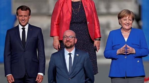 merkel macron si michel intr un restaurant din bruxelles dupa summitul ue pentru brexit