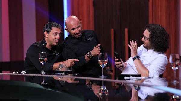 chef catalin scarlatescu primeste un semn norocos pe masa jurizarii