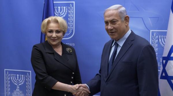dancila si netanyahu au convenit organizarea unui forum economic cu o sectiune dedicata contactelor business to business