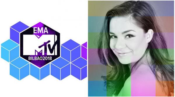 oana tache reprezinta romania la celebrele premii muzicale mtv ema 2018 la bilbao