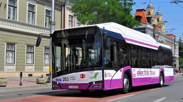 noi autobuze electrice la cluj napoca