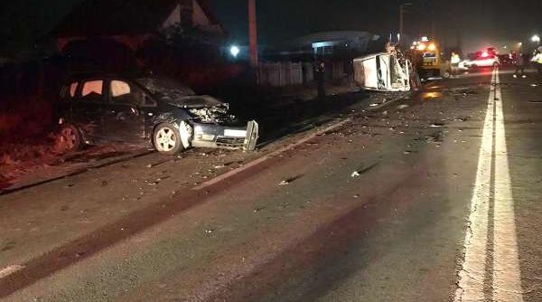 accident grav la iesirea din ramnicu valcea cinci persoane au fost ranite
