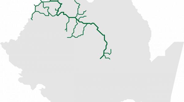 trafic feroviar intrerupt pe magistrala 400 in judetul harghita