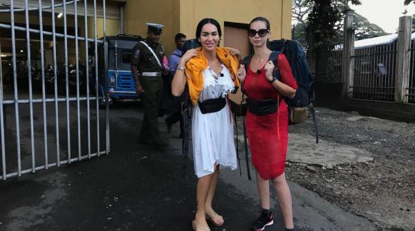 iuliana luciu si margherita de la clejani au ajuns la politie in sri lanka