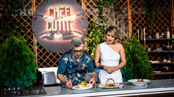 primul bucatar roman aparut la televizor ii jurizeaza pe cei trei chefi