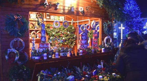 concerte zona gastronomica si casute cu produse de sezon la targul de craciun bucuresti