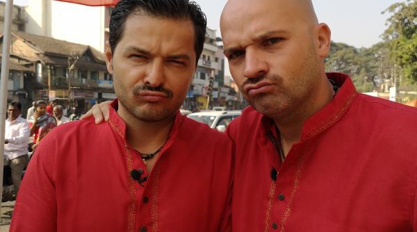 liviu varciu si andrei stefanescu si au lasat mustata pentru asia express