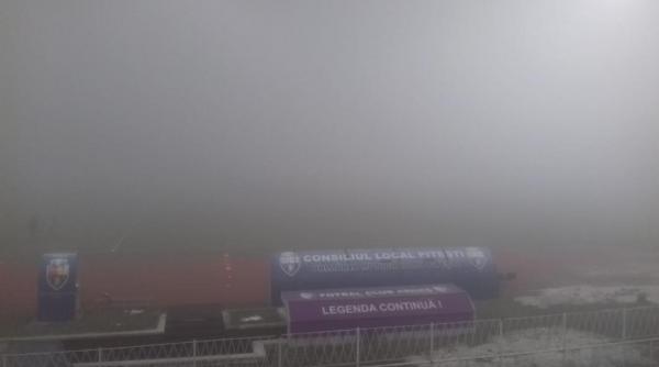 meciul fcsb fc viitorul amanat cu o ora din cauza cetii